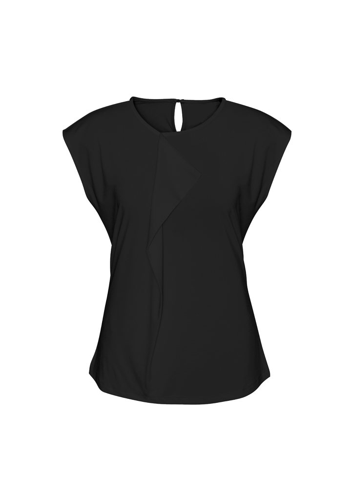 Ladies Mia Pleat Knit Top - K624LS | Ambition Workwear