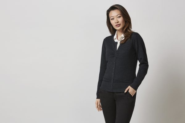 Ladies Origin Merino Cardigan