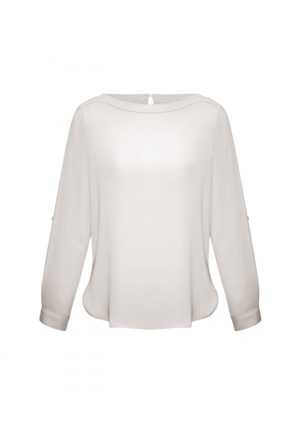 Ladies Madison Boatneck Blouse