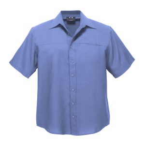 Mens Plain Oasis Short Sleeve Shirt