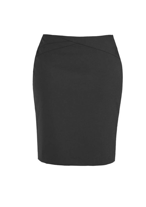 Womens Chevron Skirt - Charcoal