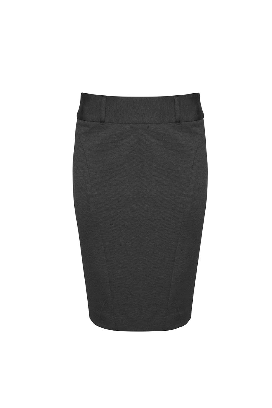 Ladies Skirt with Rear Split. 63% Polyester, 33% Viscose and 4% ...