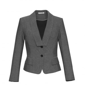 Womens Cropped Jacket - Grey