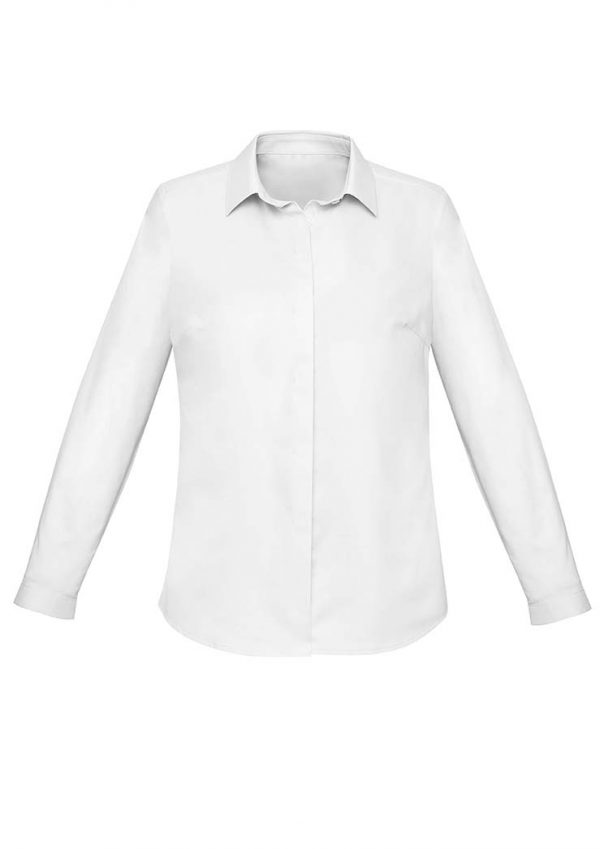 Womens Charlie L/S Shirt - White