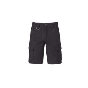 Mens Streetworx Curved Cargo Short - Charcoal