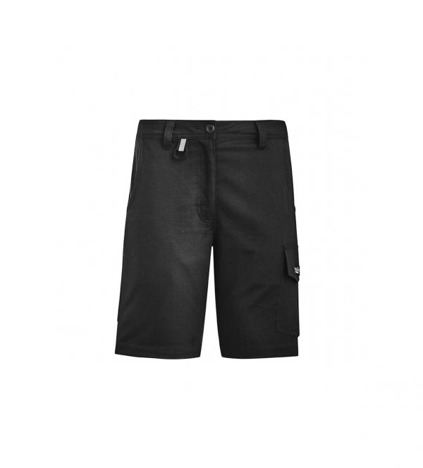 Womens Rugged Cooling Vented Short - Black