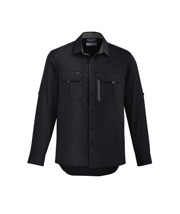 Mens Outdoor L/S Shirt - Black
