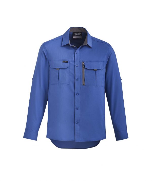 Mens Outdoor L/S Shirt - Blue