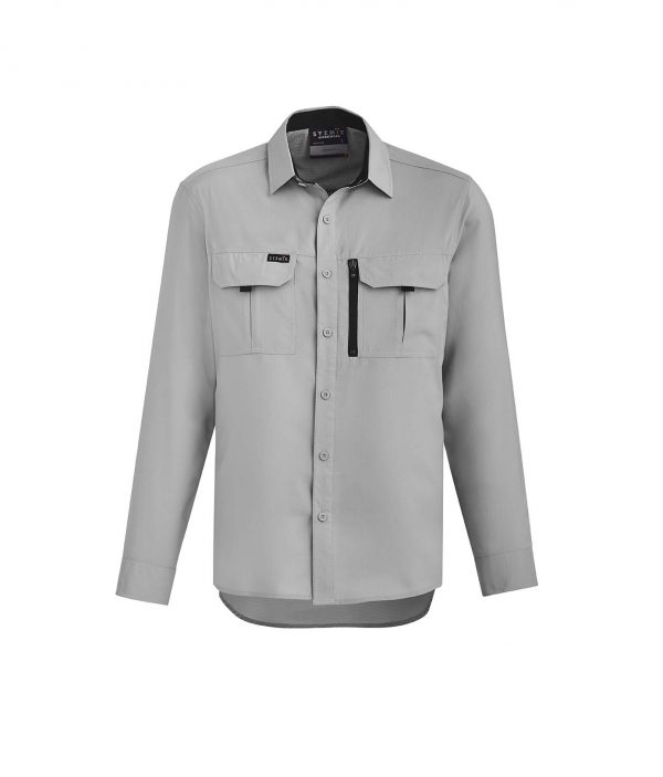 Mens Outdoor L/S Shirt - Stone