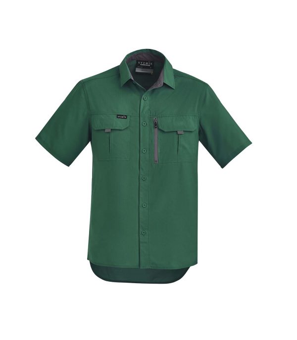 Mens Outdoor S/S Shirt - Green