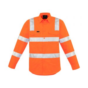 Mens Bio Motion Vic Rail Shirt - Vic Rail Orange