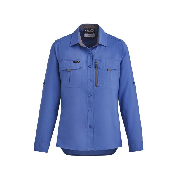 Womens Outdoor L/S Shirt - Blue