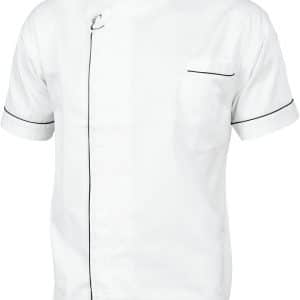 Cool-Breeze Short Sleeve Modern Jacket - 1123 - White