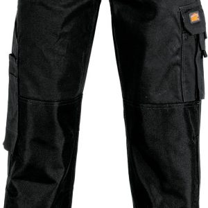 Mens Duratex Cotton Canvas Tradies Cargo Pants. 100% Cotton. 285gsm. Mid Weight - 3337 - Black