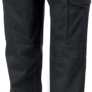 Ladies Digga Cargo Pants. 100% Cotton. 265gsm. Mid Weight - 3356 - Black