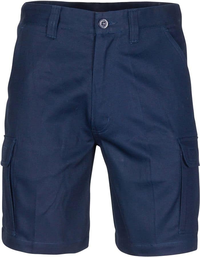 Mens Cargo Shorts with Shorter Leg Length. 100% Cotton. 265gsm. Mid ...