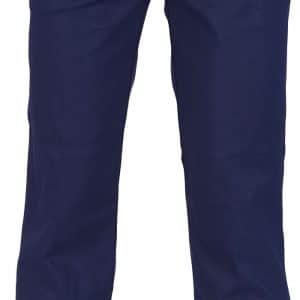 Mens HRC2/ PPE2 Work Trousers. 100% Cotton. 311gsm. Regular Weight- 3411 - Navy