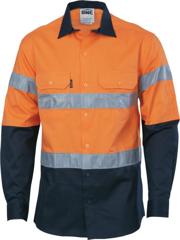 Mens Hi Vis Open Front