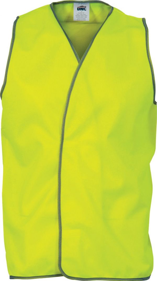 Hi Vis Daytime Safety Vests - 3801 - Yellow