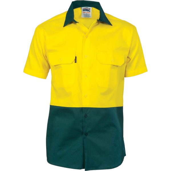 Mens Hi Vis Open Front