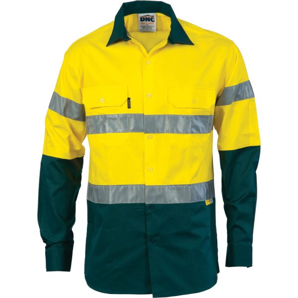 Mens Hi Vis Open Front