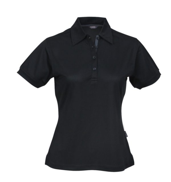 Ladies Superdry Polo. 100% DryMax Polyester. 160gsm. (6 - 26) – 1162 - Image 2