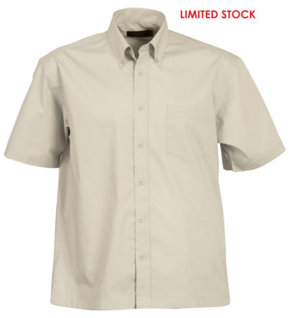 Mens Nano Short Sleeve Shirt. 55% Cotton, 45% Polyester. (S - 5XL) – 2016 - Image 2