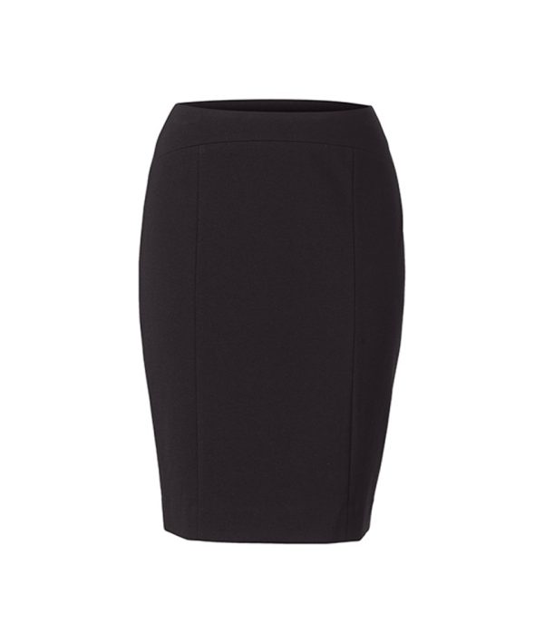 Ladies Ponte Knit Pencil Skirt