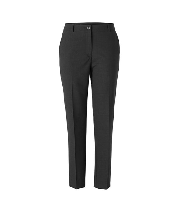 Ladies Stretch Wool Blend Slimline Pant. 55% Polyester 43% Wool 2% Lycra. (6 - 18) - CAT3HR - Image 2