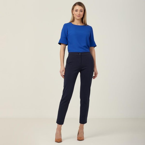 Ladies Ponte Knit Slimline Pant