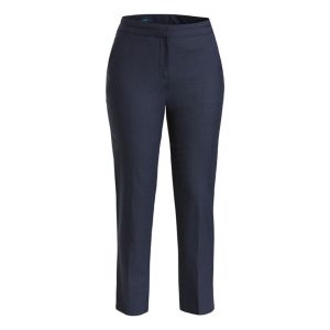 Ladies Sharkskin Slimline Detail Pant