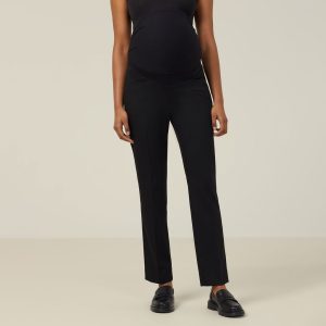 Ladies Viscose Stretch Twill Maternity Pant