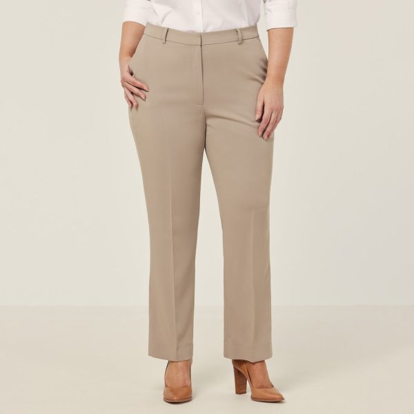 Ladies Crepe Straight Leg Pant