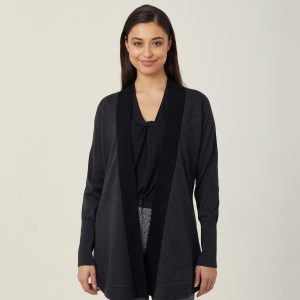 Ladies Merino Wool Long Line Jacket