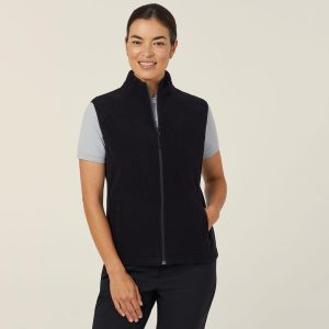 Ladies Polar Fleece Zip Vest