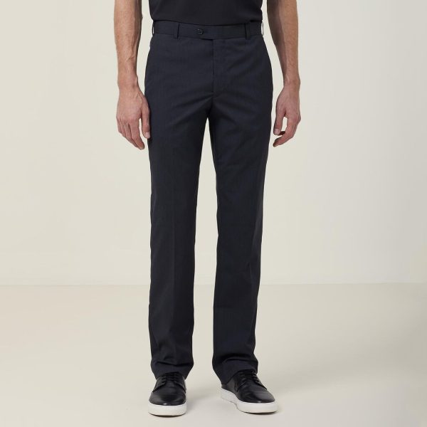 Mens Poly Stretch Slim Leg Pant