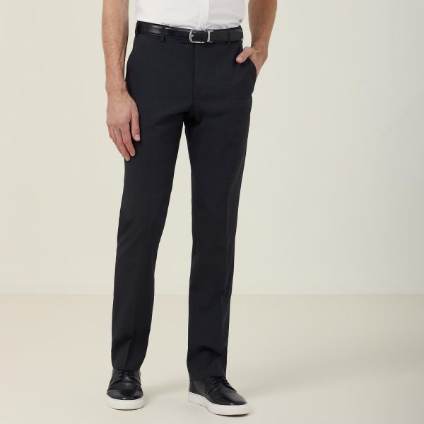 Mens Wool Blend Slim Leg Pant