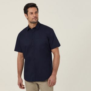 Mens Avignon Stretch Short Sleeve Shirt