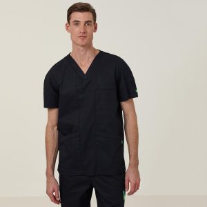 Unisex Antibacterial Active Carl Scrub Top