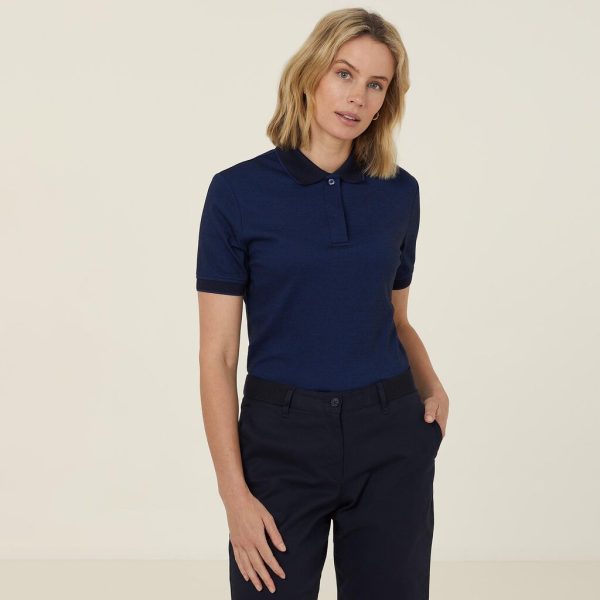 Ladies Cotton Pique Polo