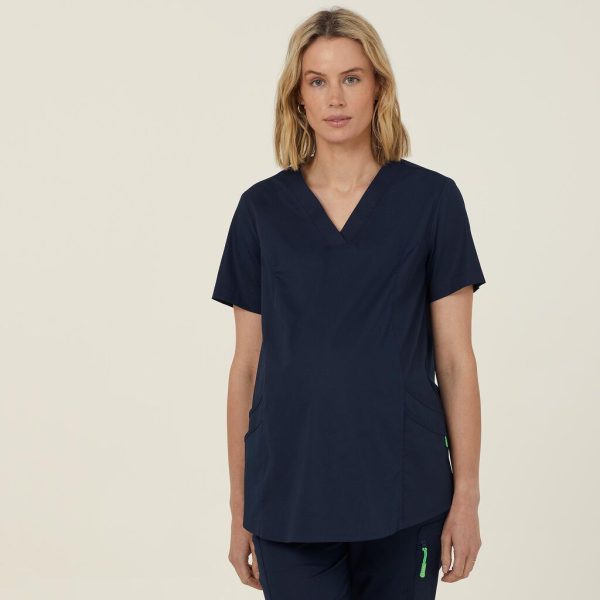 Ladies Next-Gen Active Maternity Scrub Top