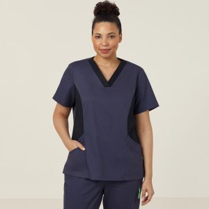 Ladies Antibacterial Active Nightingale Scrub Top