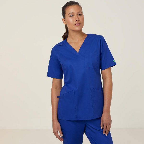 Ladies Vital Antibacterial Mayo Scrub Top