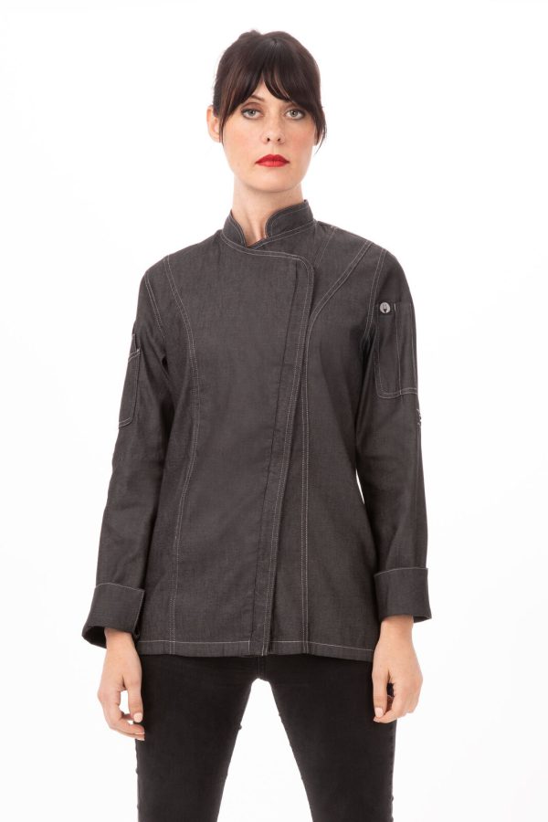 Ladies Gramercy Denim Chef Jacket