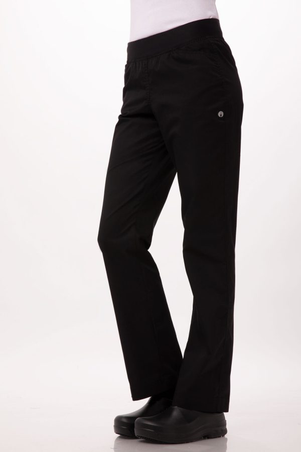 Lightweight Ladies Slim Chef Pants