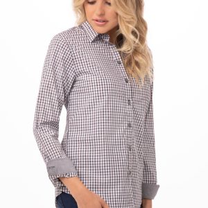 Ladies Modern Long Sleeve Dress Shirt