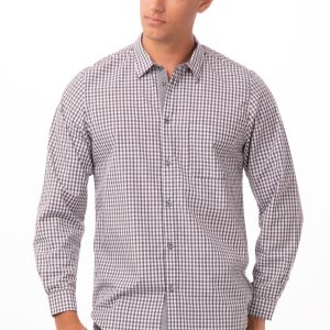 Mens Modern Long Sleeve Dress Shirt