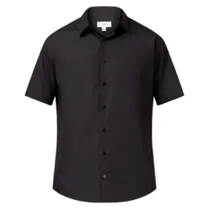 Mens Poplin Short Sleeve Shirt