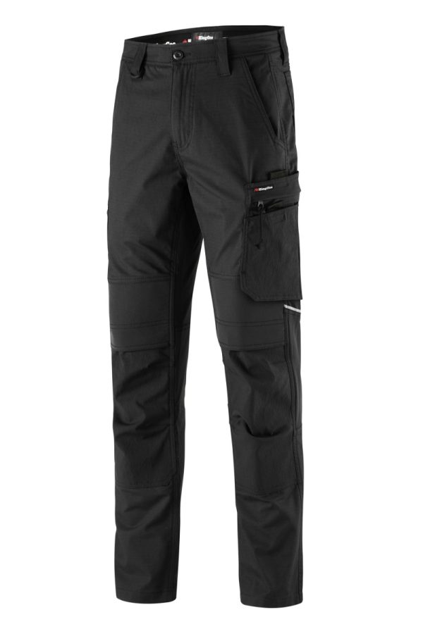 Mens Stretch Ripstop Pants With Knee Pockets