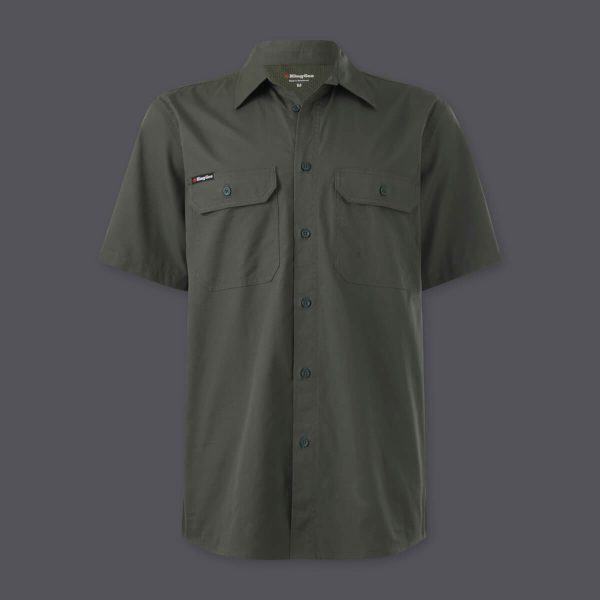 Mens Workcool Vented Short Sleeve Shirt